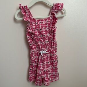 Nautica 2t flamingo romper